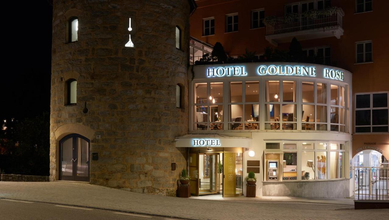Hotel Goldene Rose Bruneck Exterior foto